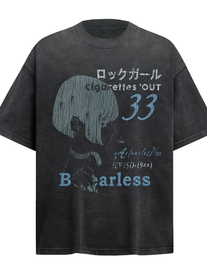 Men's Round Neck Graphic T-Shirt