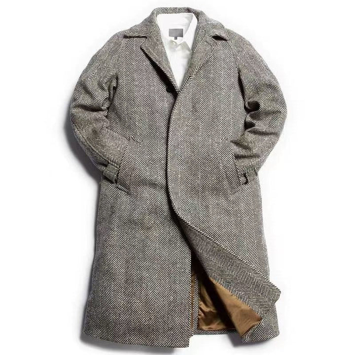 Loose-fitting Casual Cashmere Wool Coat