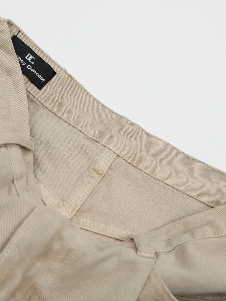 Men's Vintage Washed Wide Leg Jeans