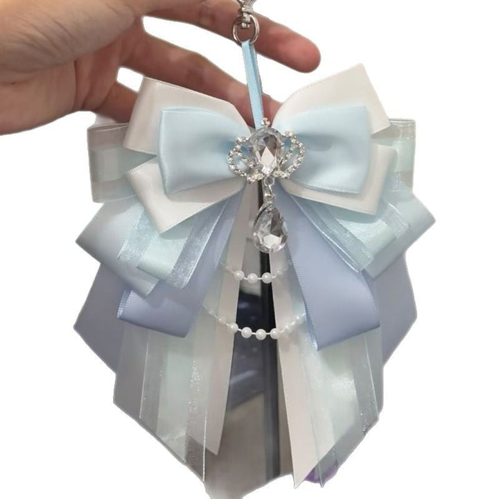 Original Backpack Charm Support Bow Ribbon Brooch Pin
