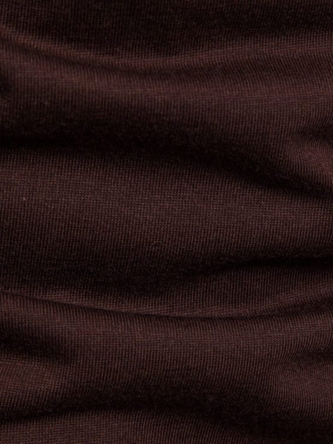Men's Lace-Up Asymmetric Hem T-Shirt