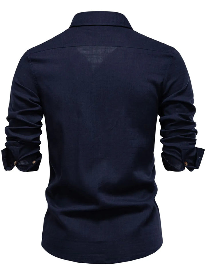 Men's Button Down Collared Neck Shirt