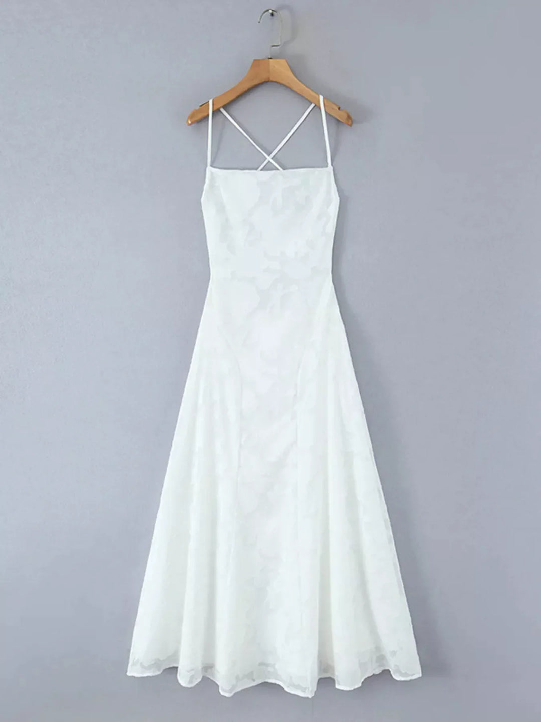Lace Spaghetti Strap Maxi Dress