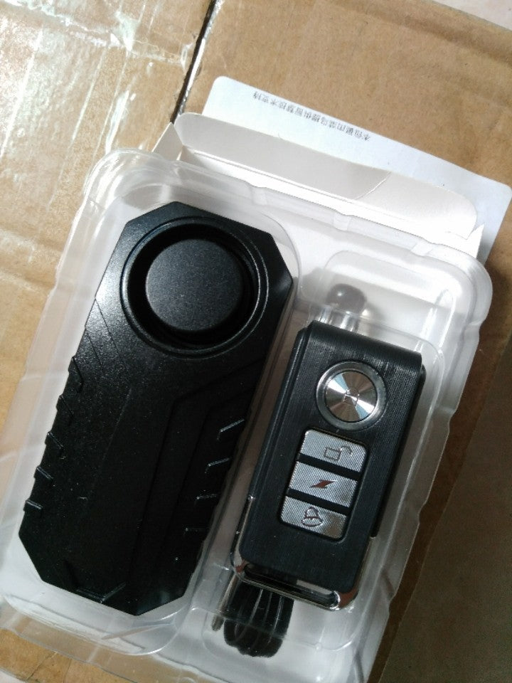 Elecpow Bike Alarm Remote Control Waterproof Electric Bicycle Motorcycle Anti-Theft Alarm Vibration Sensor