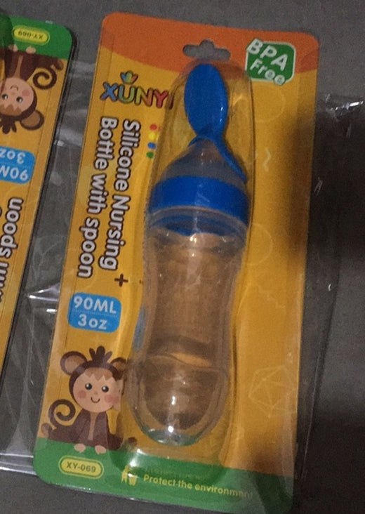 squeeze spoon feeder