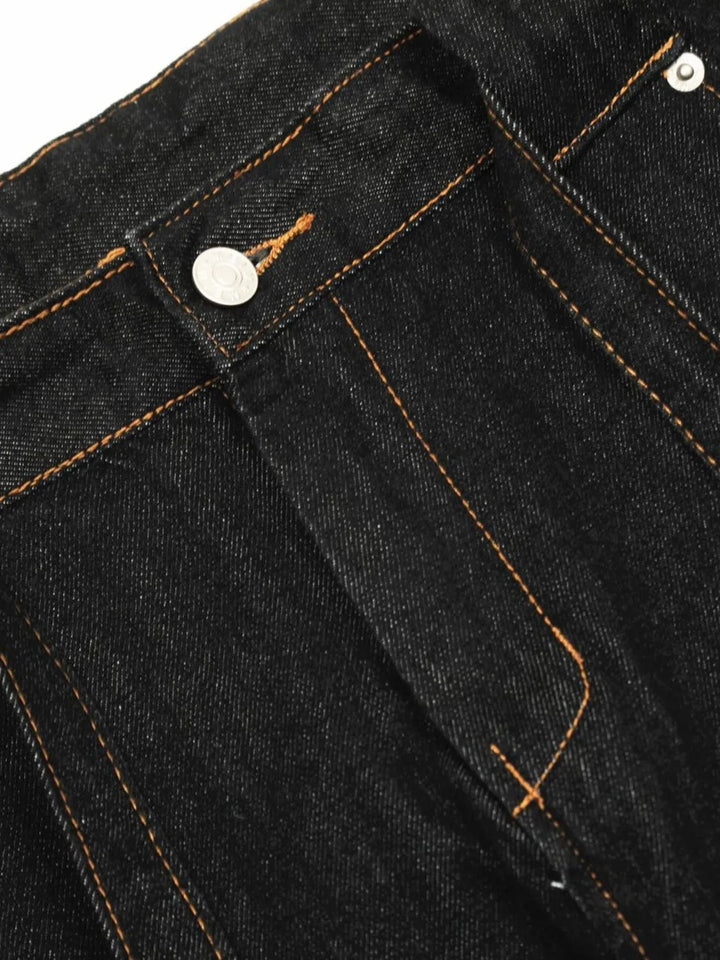Men's Wide-Leg Oversized Baggy Jeans