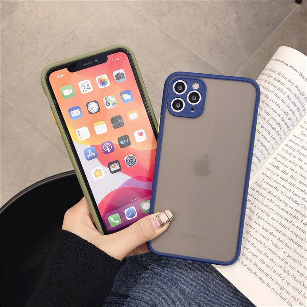 Silicone Solid Color Shockproof Protective Case