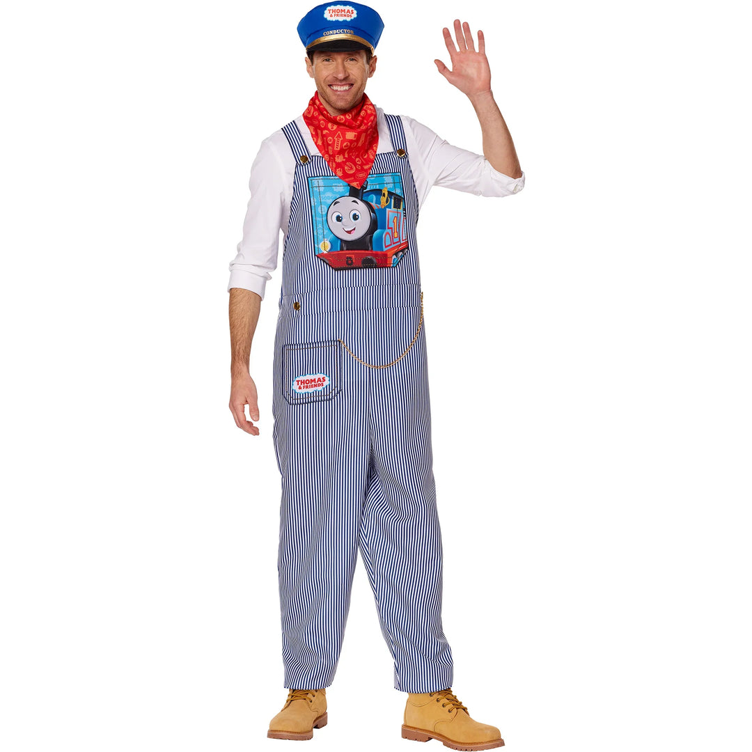 Mens Thomas & Friends Conductor Adult Costume