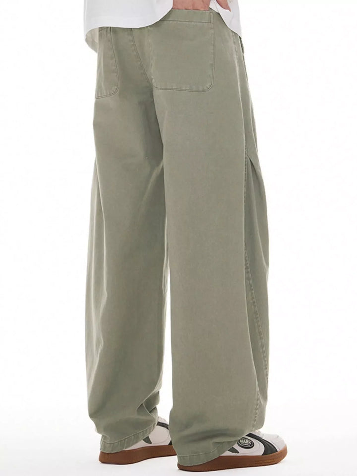 Men's Wide Leg Casual Pants