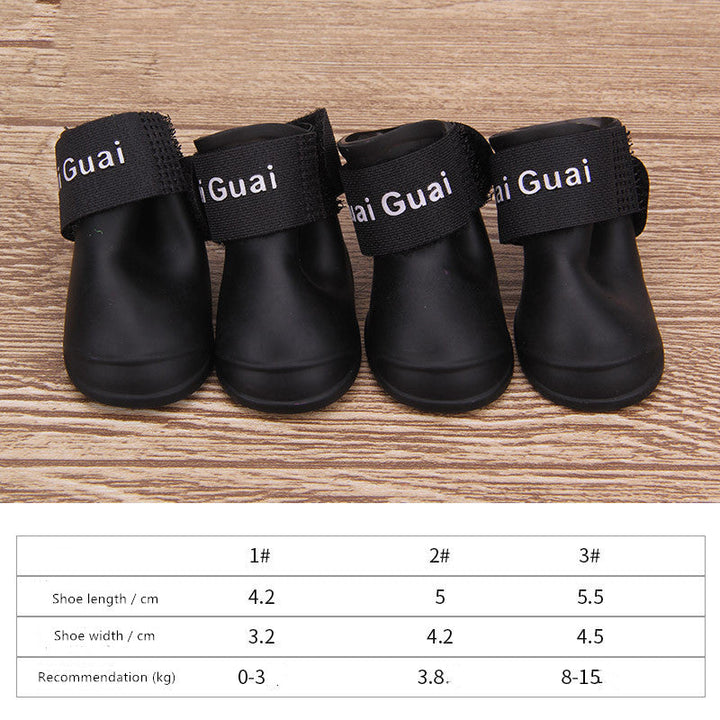 Pet shoes dog soft soled shoes