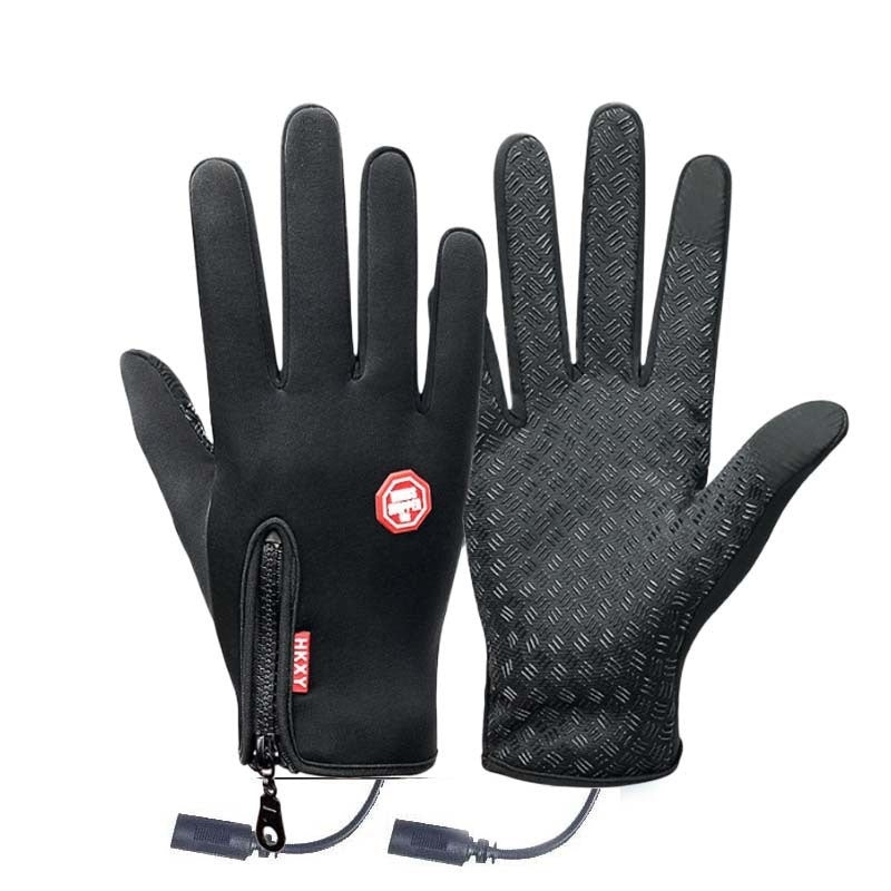 Fleece-lined Touchscreen Cycling Gloves