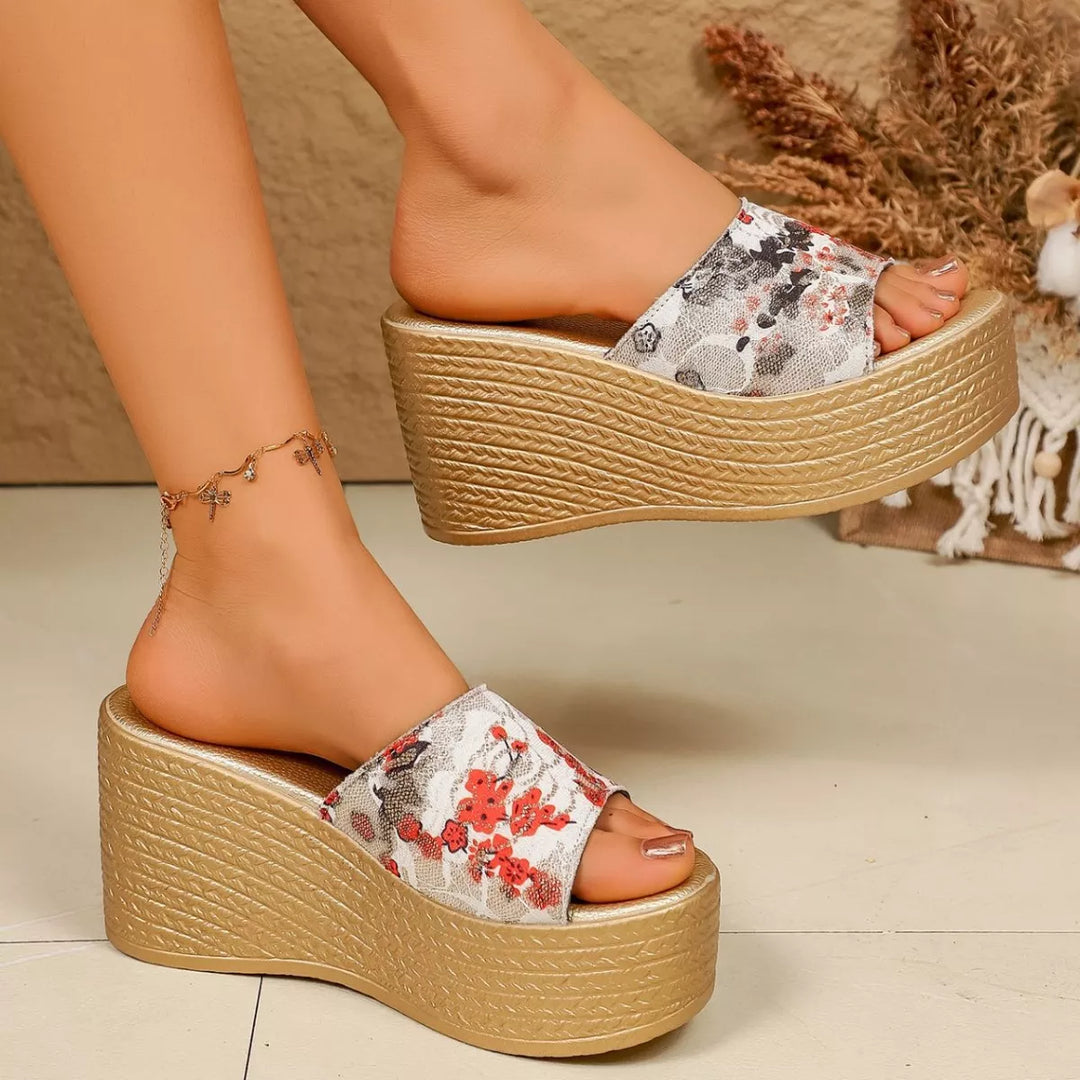 Open Toe Platform Sandals