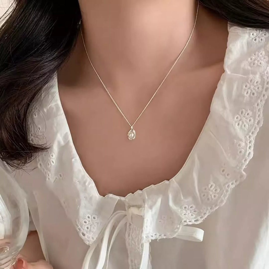 Pearl 925 Sterling Silver Necklace