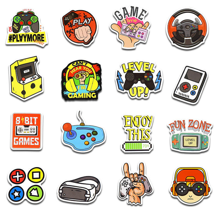 Playstation Doodle Sticker Laptop Suitcase