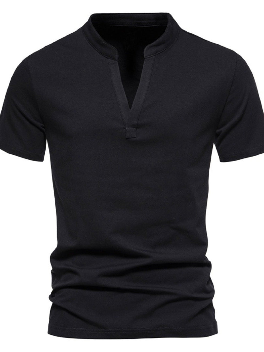 Men's Plus Size Casual Short Sleeve Slim Fit T-Shirt