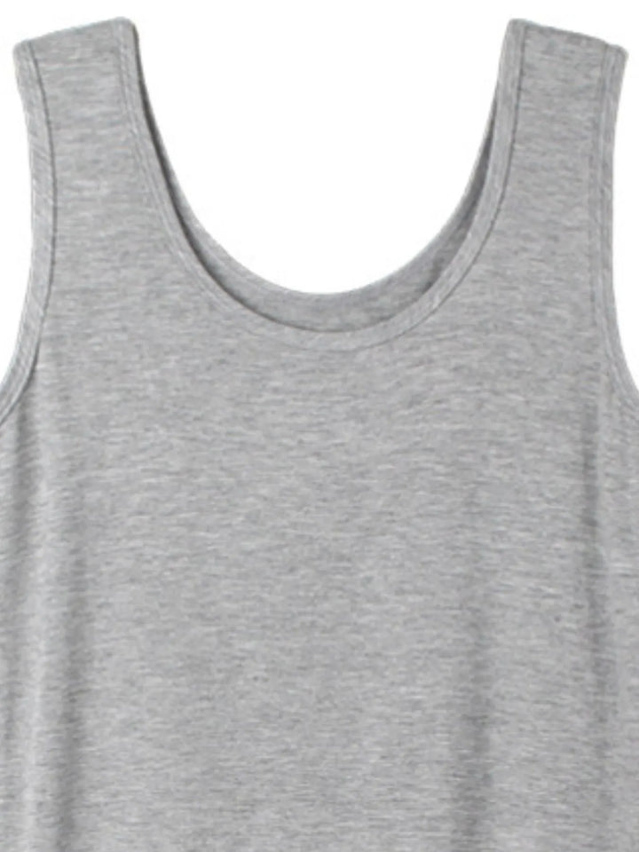 Scoop Neck Mini Dress