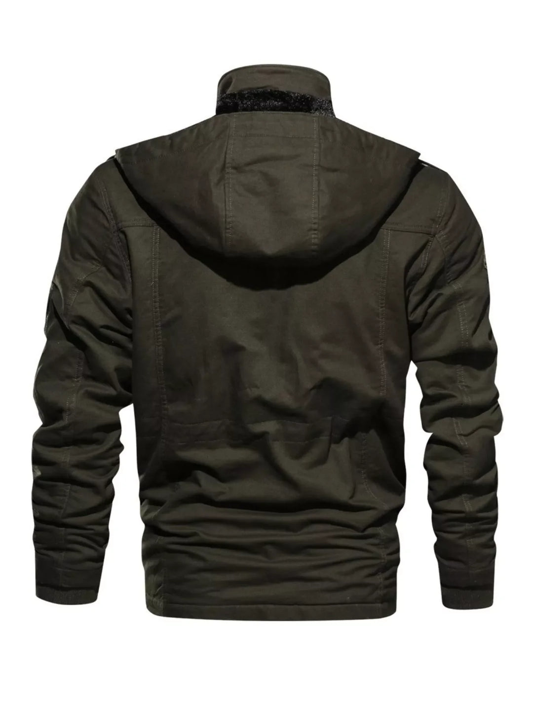 Men's Plus Size Zip Up Warm Winter Coat