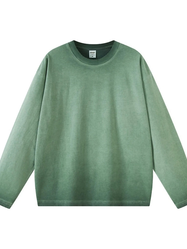 Men's Round Neck Long Sleeve T-Shirt