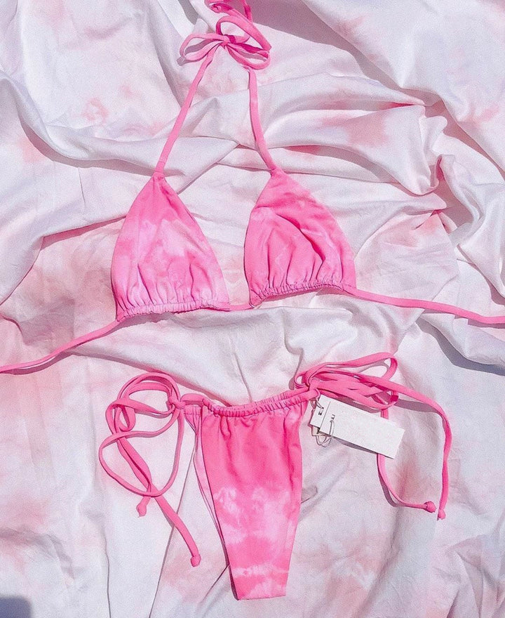 Women Split Swimsuit Rendering Printed Sexy