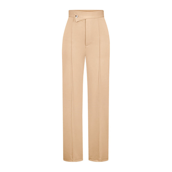 Women Casual Pants Autumn Office Bootcut Pants All Matching Fashionable Wide Leg Pants