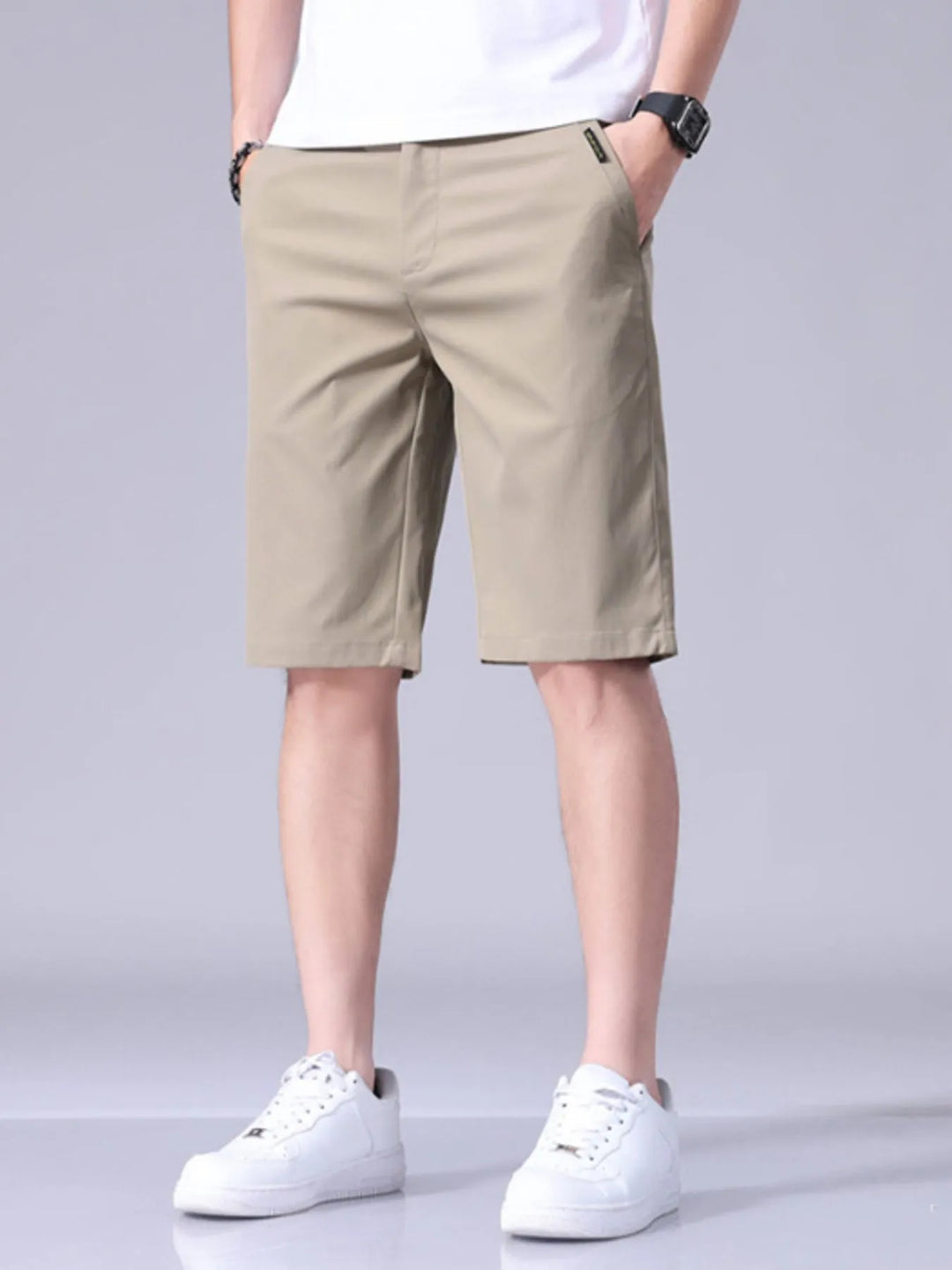 Men's Casual Shorts with Pockets