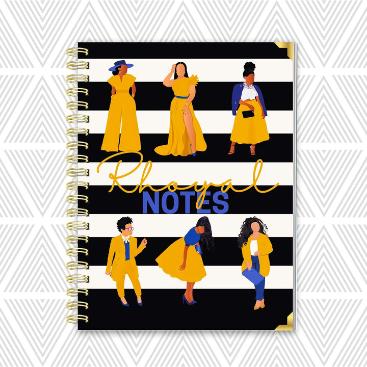 Rhoyal Notes Sorority Keepsake Notebook
