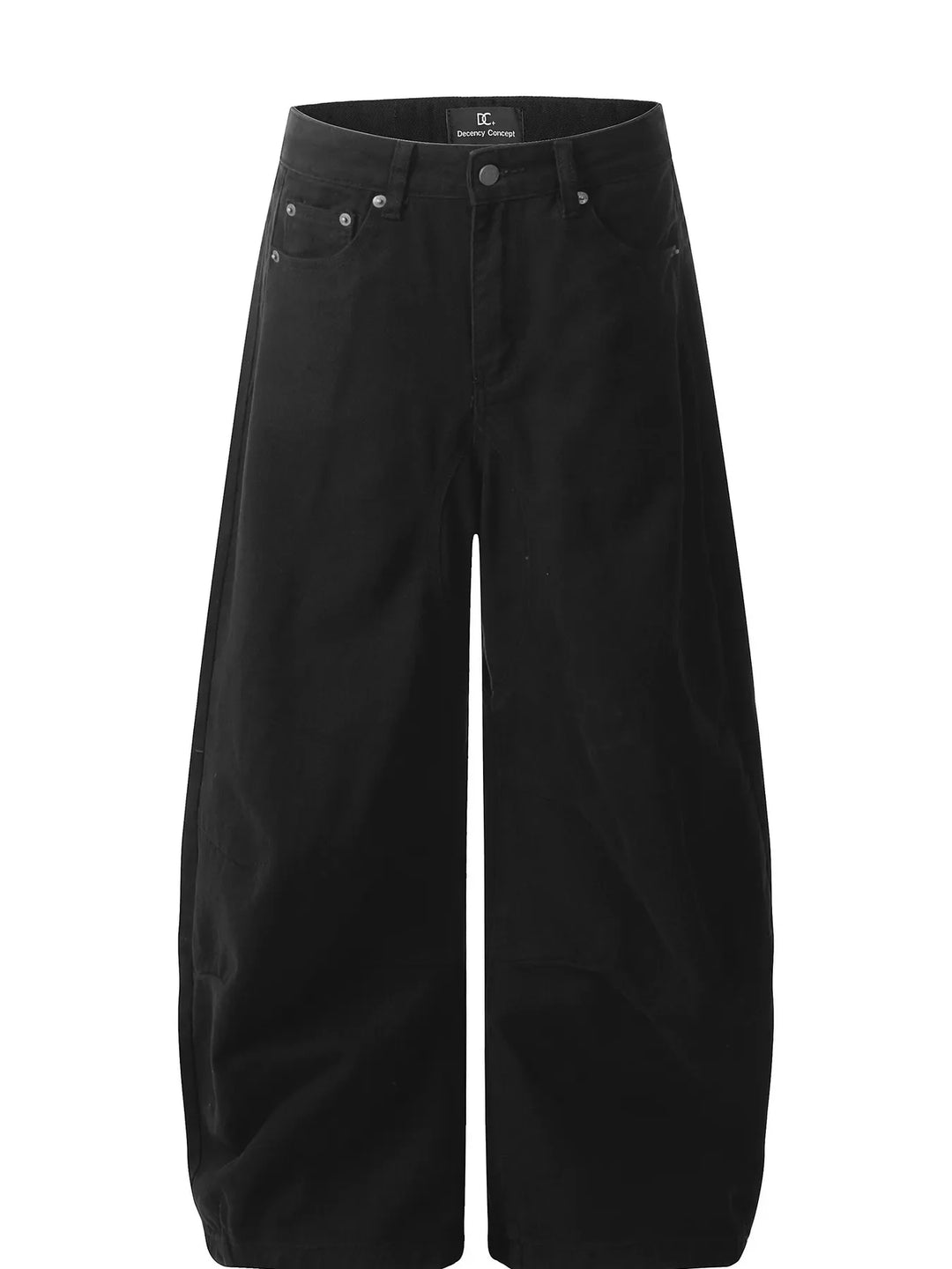 Men's Wide Leg Washed Jeans