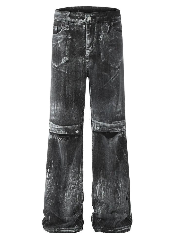 Men's Wide Leg Baggy Jeans