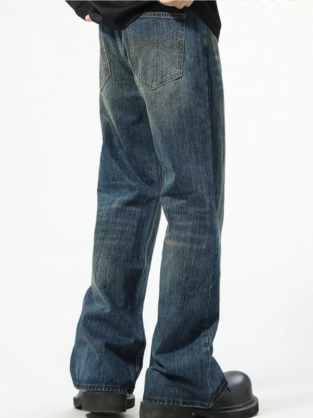 Men's Full Size Loose Fit Jeans Plus Size