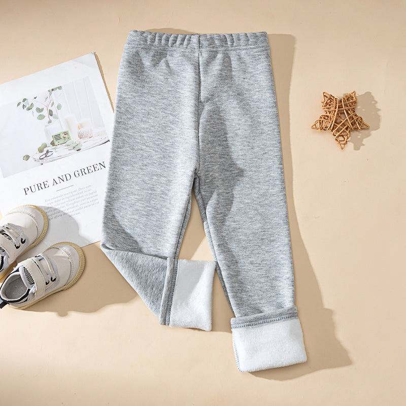 Fleece-lined Extra-thick Childrens Trousers