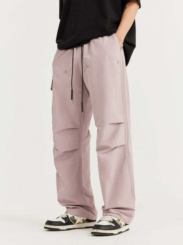 Men's Wide Leg Cargo Pants