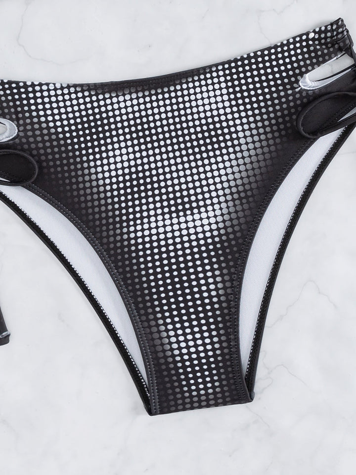 Bikini Sexy Swimsuit Women Split Bikini Black White Sports Swimsuit