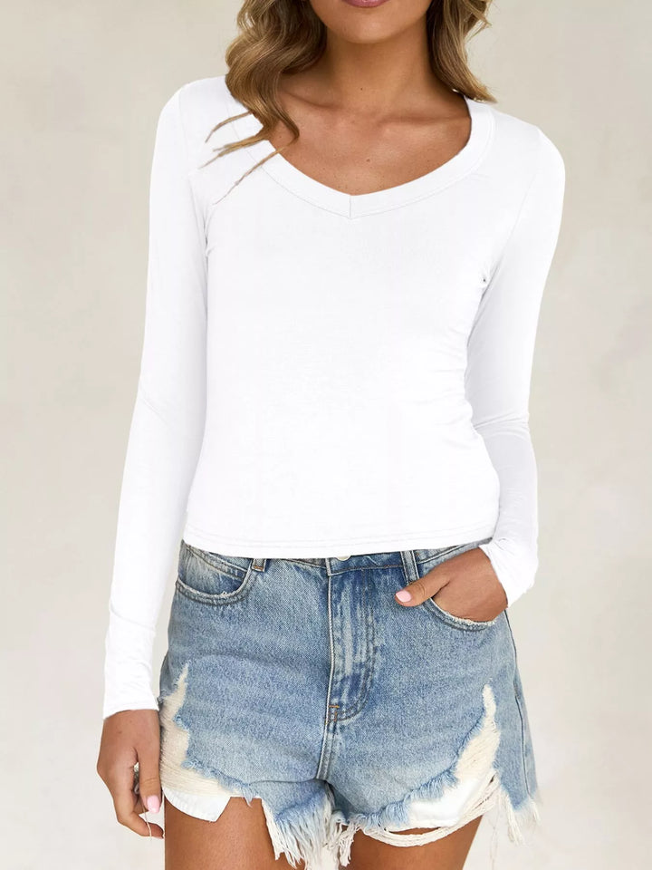 Slim Fit Long Sleeve T-Shirt