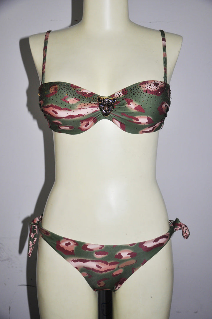 Gathering Swimwear Sexy Bikini Swimsuit Smart Sexy Bikini Animal Printing