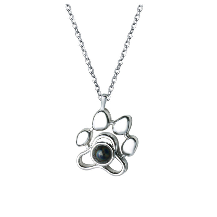 Stainless steel necklace keychain