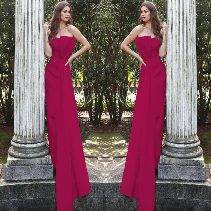 Women Clothes Banquet Jumpsuit Popular Slim Fit Trousers