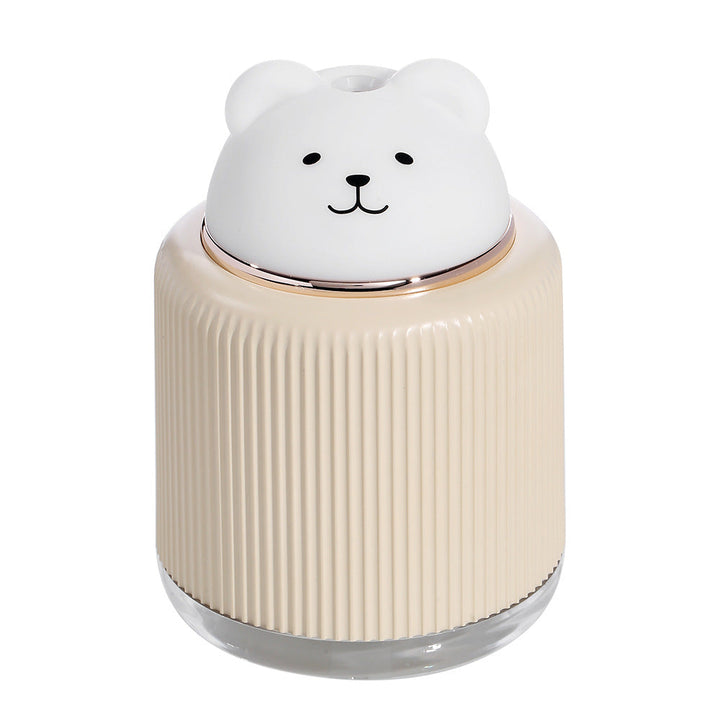 Ultrasonic Air Humidifier for Home Office Cartoon Rabbit 250ML USB Essential Oil Diffuser LED Light Lamp
