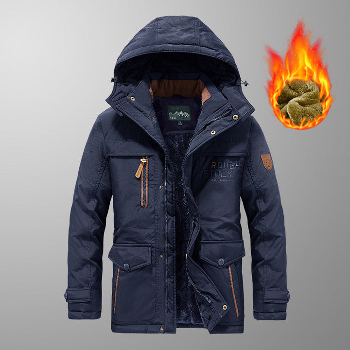New Autumnwinter Mens Insulated Tactical Jacket
