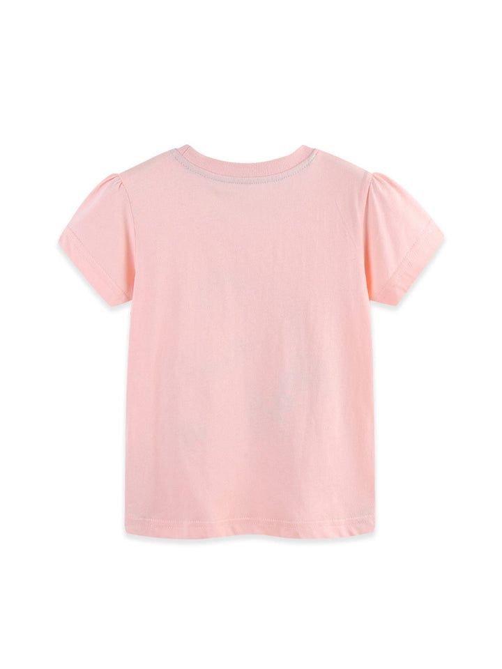 Children's Unicorn Graphic Short Sleeve T-Shirt