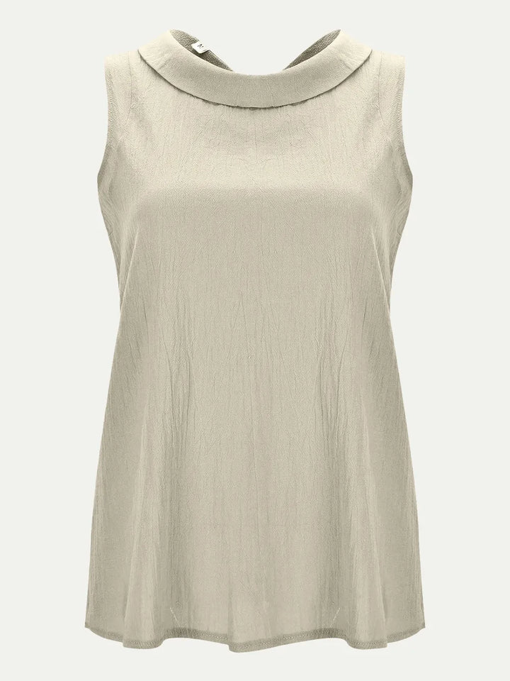 Full Size Round Neck Sleeveless Top