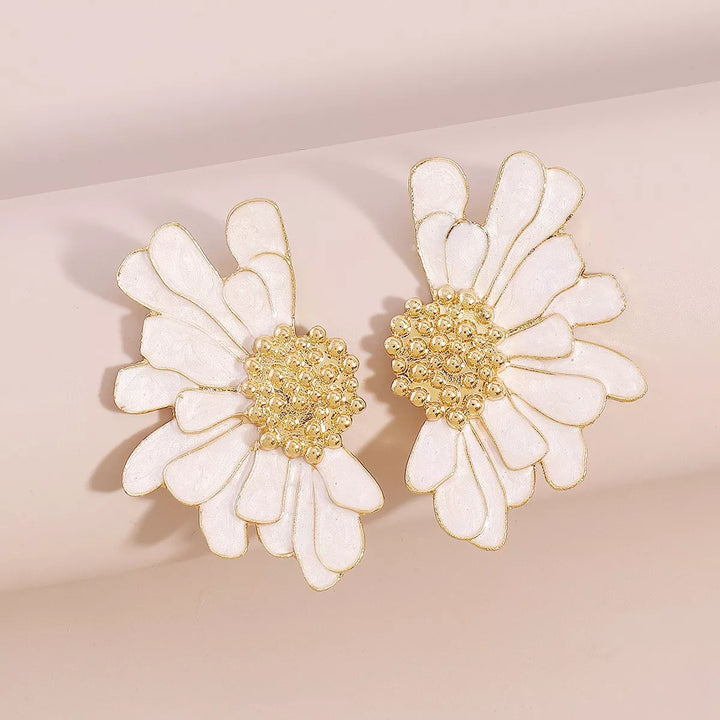 Flower Stud Earrings