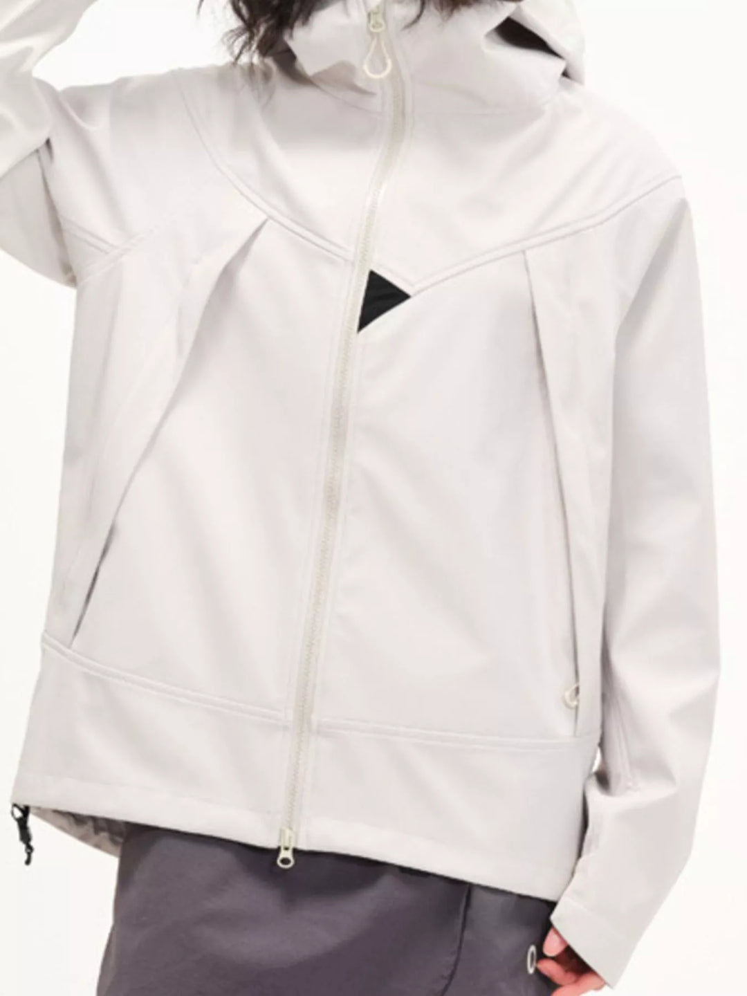 Men's Full Size Zip Up Long Sleeve Hooded Jacket Plus Size