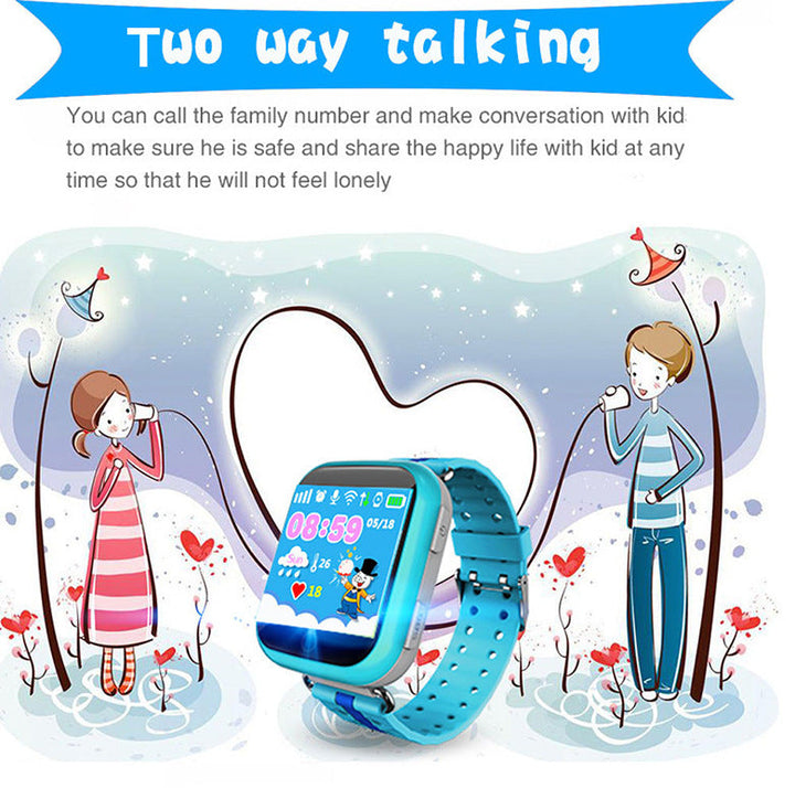 Hold Mi GPS Smart Watch Q750 Q100 Baby GPS Smart Watch With Touch Screen SOS Call Location Device Tracker for Kid Safe PK Q80