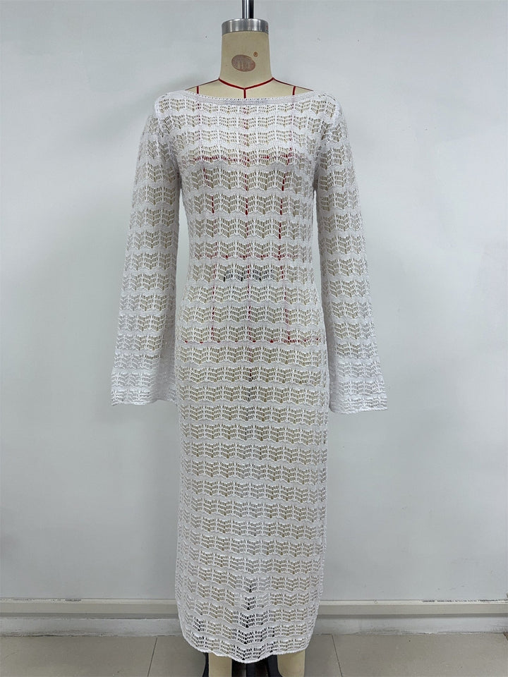 Spring Summer Sexy Knitted Dress Beach Dress Elegant Dress Women