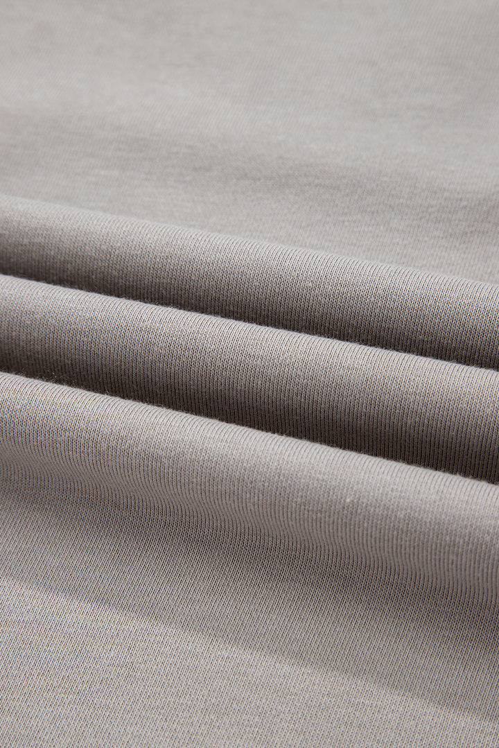 Parchment Aztec Embroidered Western V Neck Sweatshirt