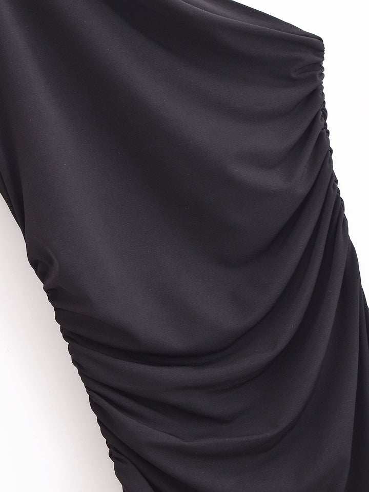 Women Clothing Summer Asymmetric Midi Dress