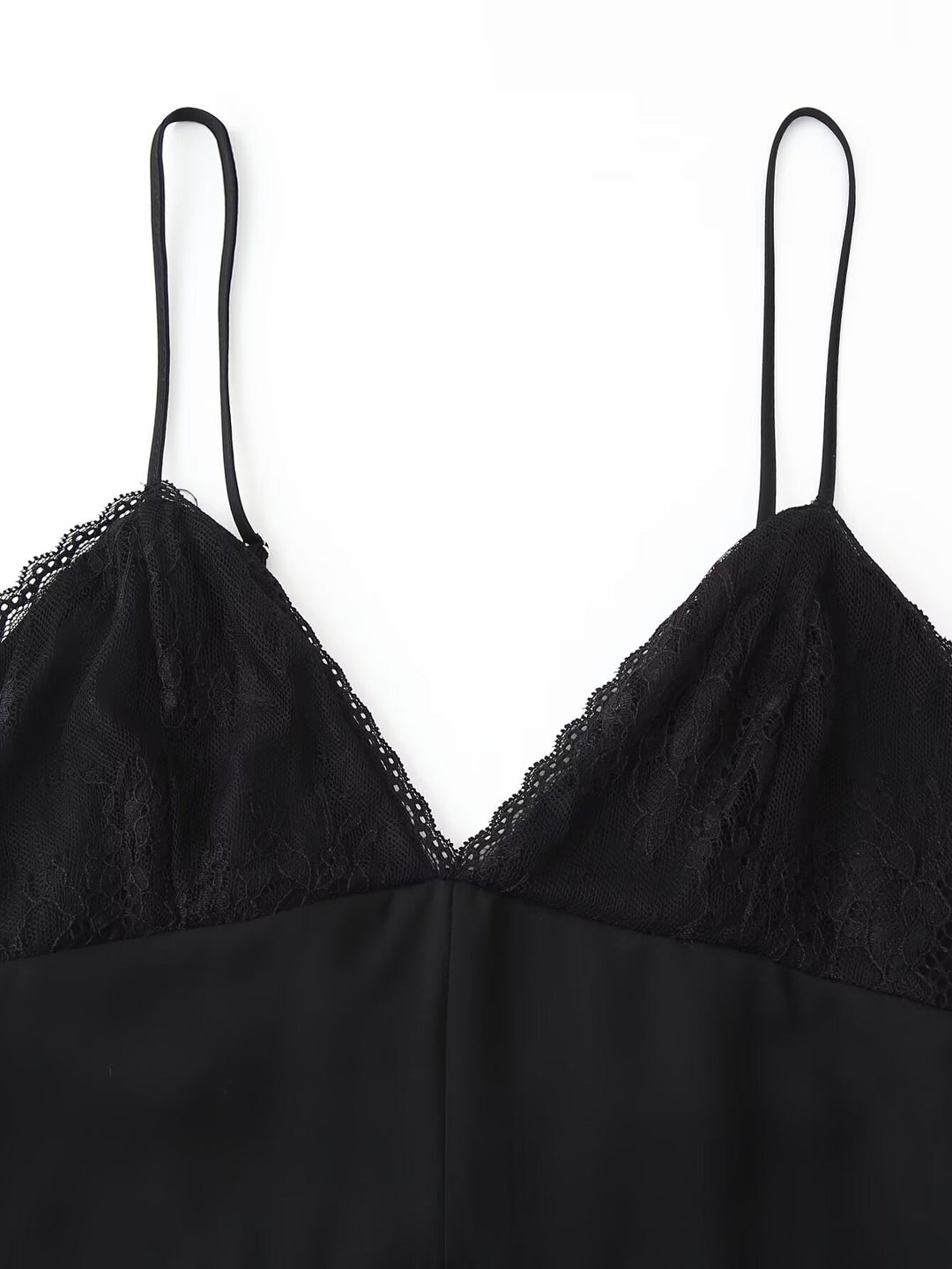 Spring Summer Sexy Halter Backless Lace V neck Patchwork Suspender