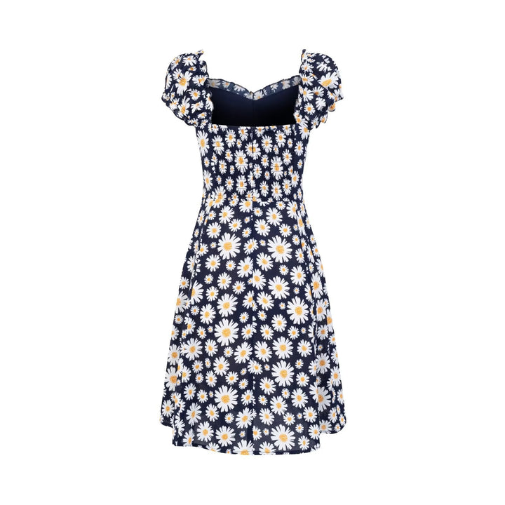 Spring Forest Girlish Pastoral Holiday Casual Printing Dress