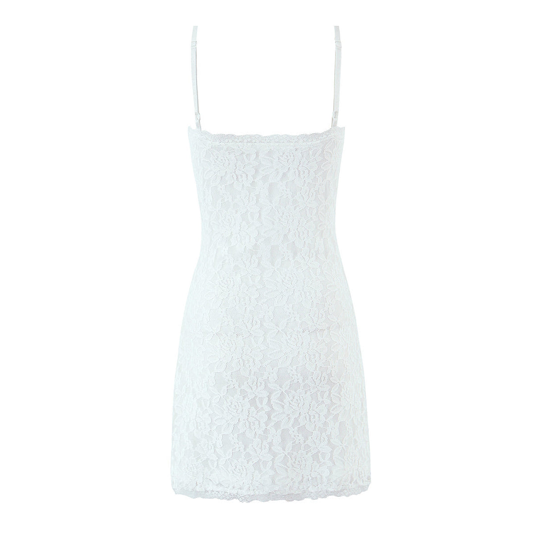 Women Summer Sexy V neck Slim Strap High Waist Dress