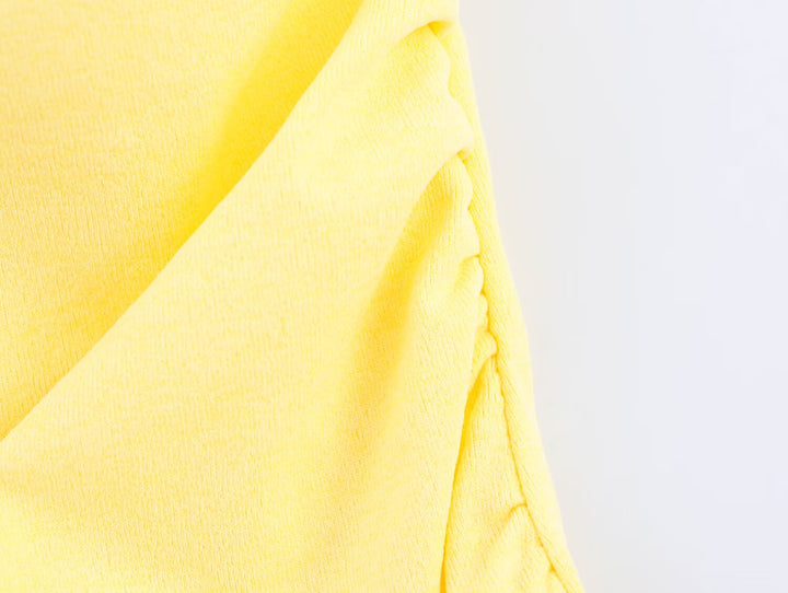 Summer Sexy Slim Fit Bare Back Hanging Collar Dress Women Dress